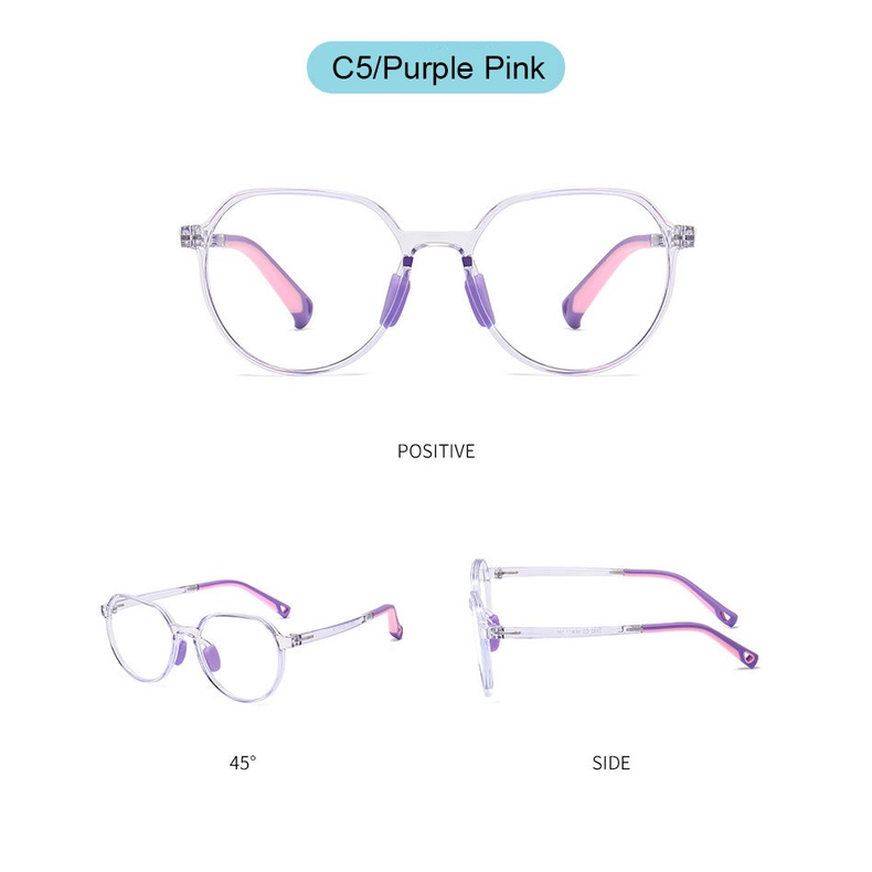 แว่นตาเด็ก แว่นตากรองแสงสีฟ้า รุ่น2292 ป้องกันรังสี กรองแสงคอมพิวเตอร์ มือถือ สำหรับเด็ก3-12ปี - รูปที่ 5