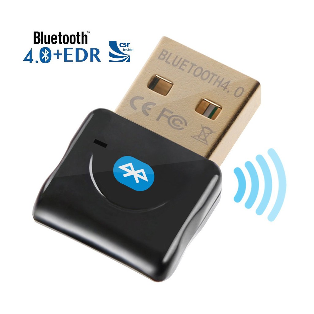 ใหม่ล่าสุด! ของแท้! ตัวรับสัญญาณบลูทูธ CSR Bluetooth 4.0 USB Adapter For PC LAPTOP WIN XP VISTA 7 8 10 (Black) - รูปที่ 3