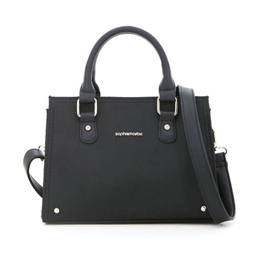 Sophie MARTIN JOSIANE BAG T6244B5 REG2002 กระเป๋าหนัง สีดํา นําเข้าจากสํานักงาน