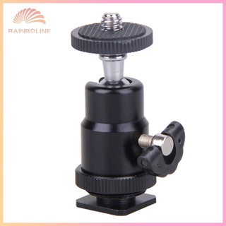 อะแดปเตอร์ Flash Bracket Holder Mount 1/4 Hot Shoe Ball Head with Lock