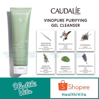 แพ็คเกจใหม่‼️ CAUDALIE Vinopure Purifying Gel Cleanser 150ml.