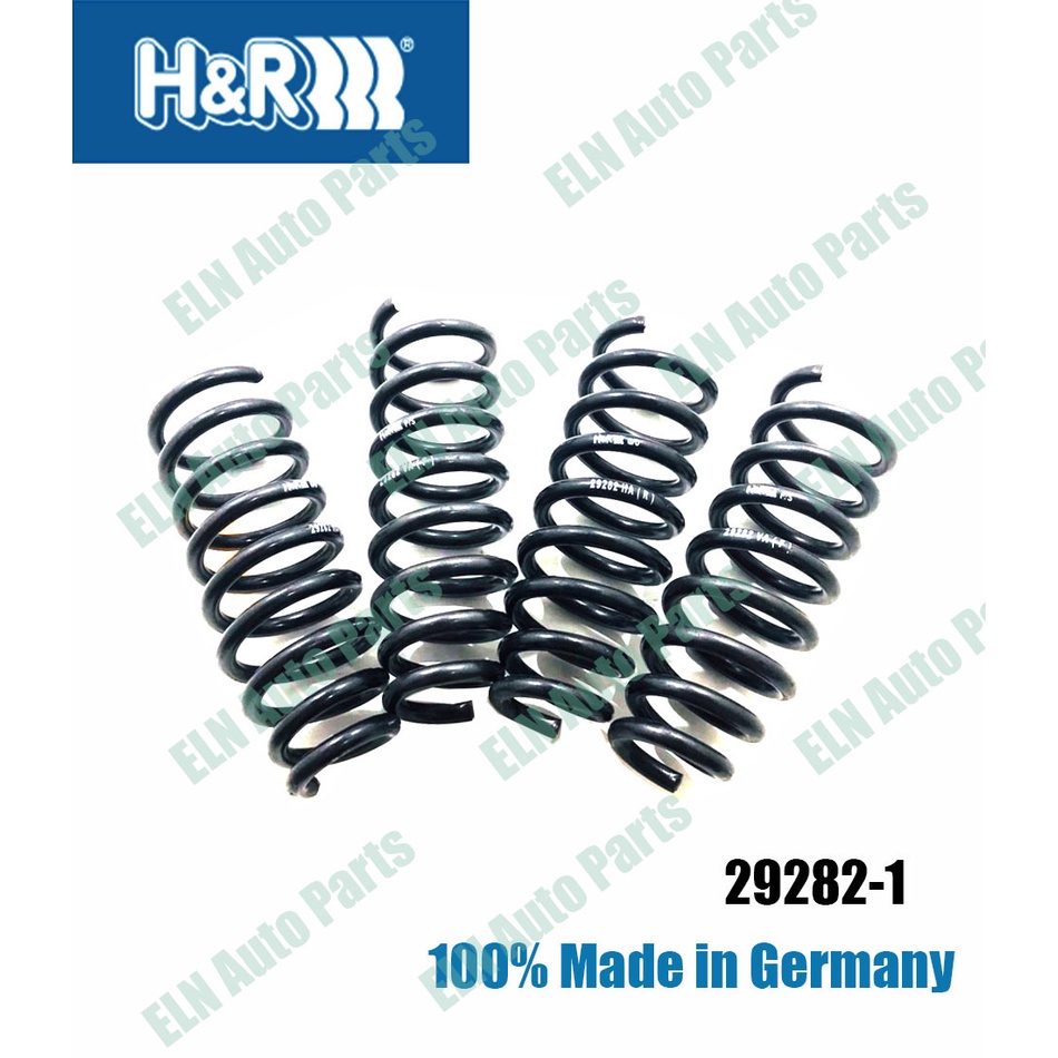 H&R สปริงโหลด (Lowering spring) VW Touareg 7L V6 Tdi ปี 2002 โหลดลง 45 mm.
