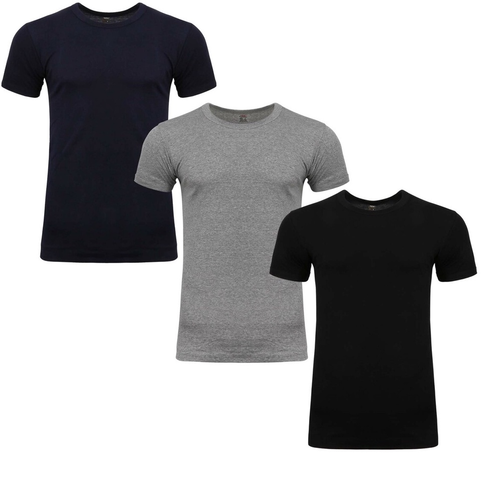 เสื้อแขนสั้นผู้ชาย LUX PREMIUMS เสื้อคอกว้าง สีพื้น ผ้านุ่มใส่สบาย แฟชั่นฤดูร้อน Men's Short Sleeve O-Neck T-shirt 4สี