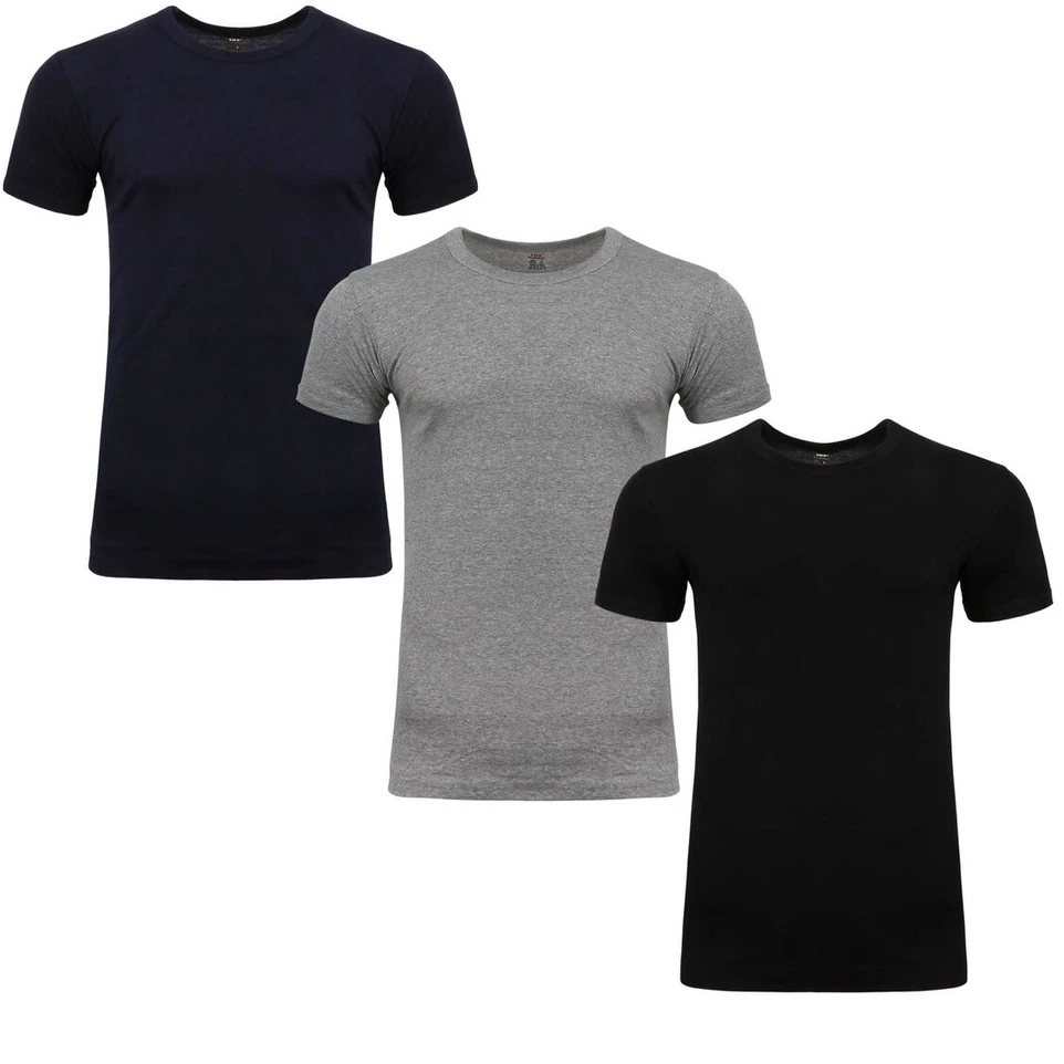 เสื้อแขนสั้นผู้ชาย LUX PREMIUMS เสื้อคอกว้าง สีพื้น ผ้านุ่มใส่สบาย แฟชั่นฤดูร้อน Men's Short Sleeve O-Neck T-shirt 4สี
