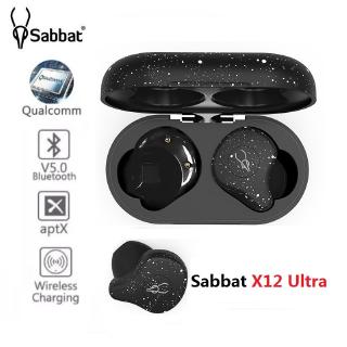 Sabbat X12 Ultra Snow White Qualcomm Bluetooth 5.0 True Wireless Earphones Stereo Aptx V5.0