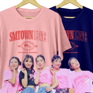 เสื้อยืด พิมพ์ลาย Kpop RED VALVET SMTOWN LIVE 2022S-5XL