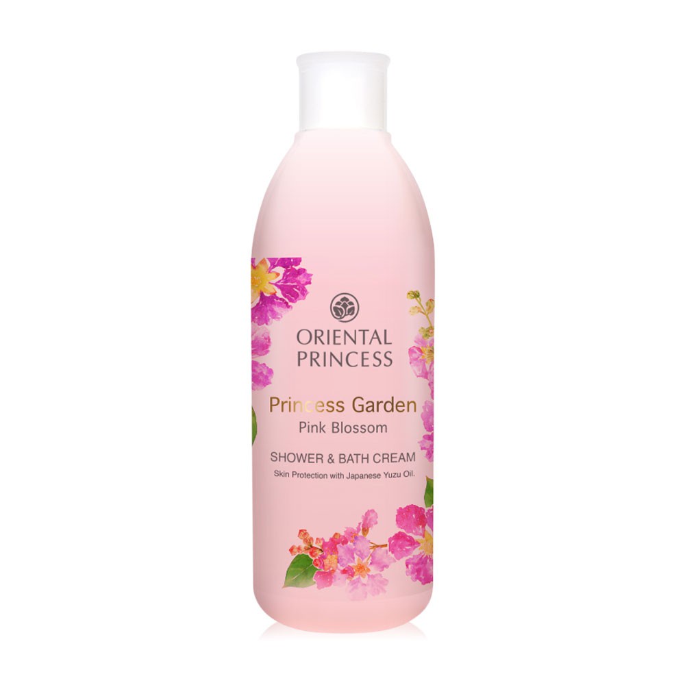 พร้อมส่ง Oriental Princess Princess Garden Pink Blossom Shower & Bath Cream 250ml. OPS