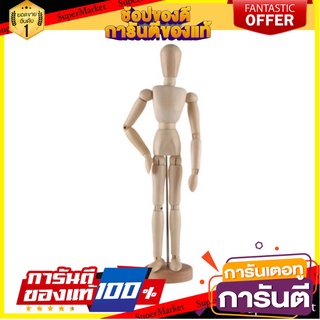 🔥พร้อมส่ง🔥 ของตกแต่ง หุ่นไม้ 8X30CM น้ำตาล ✨ฮิตสุด✨