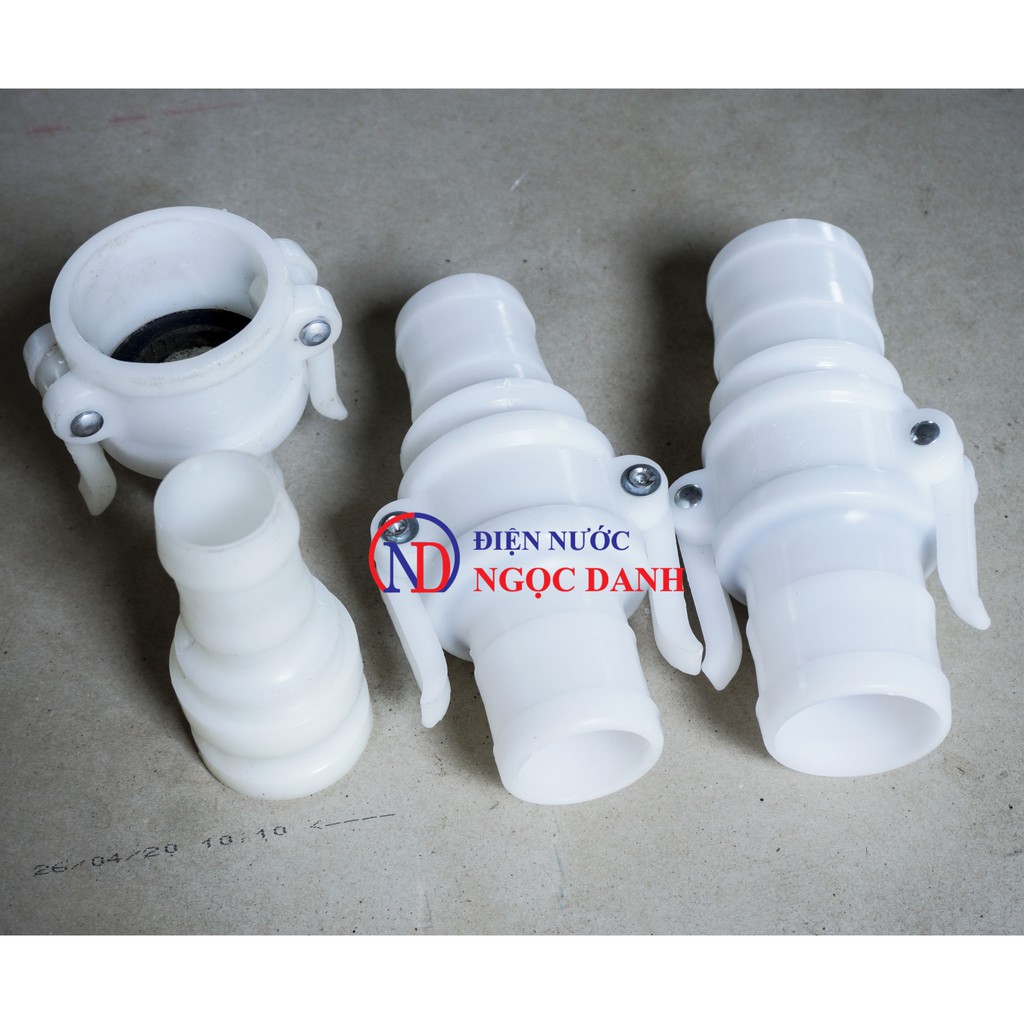 ข้อต่อสวมเร็วพลาสติก phi 40, phi 50 phi 60 (สเก็นพลาสติก phi 40,50,60)