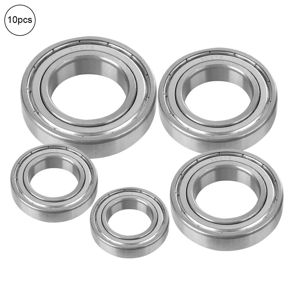 Deep Column Double Shielded Bearing Steel Ball Bearing Single Pcs 10 ...