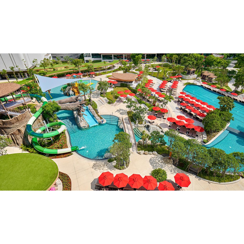 Voucher : Amari Pattaya พัทยา ห้อง Deluxe Pool View พร้อมอาหารเช้า 2 ท่าน