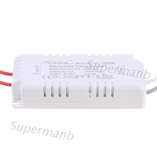 Sup หลอดฮาโลเจนไดร์เวอร์ไฟ Led Ac 12v 105 W หม้อแปลงอิเล็กทรอนิกส์