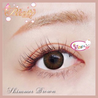 Shimmer Borwnคอนแทคเลนส์  TATOTO Contact Lenses บิ๊กอาย bigeye contactlens