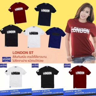 AQUANINE LONDON ST LOST เสื้อยืด T-shirt streetwear