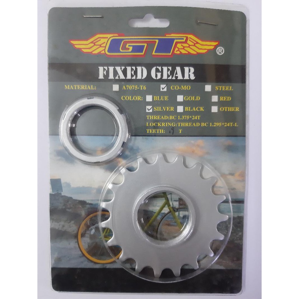 13T 16T 18T GT FIXED GEAR CROMOLY COG