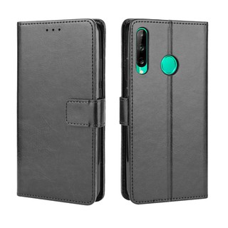 เคสหนังแบบมีฝาพับพร้อมช่องใส่บัตรสําหรับ Huawei Y7 P Huawei Y 7p