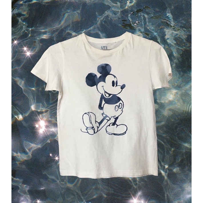 เสื้อยืดมือสอง UNIQLO Mickey Mouse