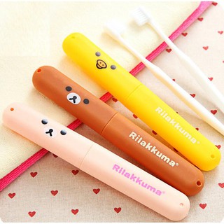 พร้อมส่ง !!ที่ใส่แปรงสีฟันพกพา-คละสี