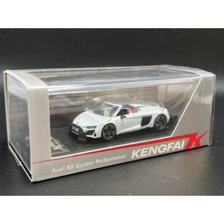 KENGFAI Model 1:64 Audi R8 White​ Spyder