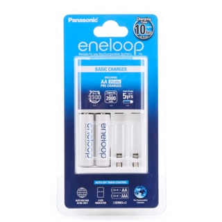 Eneloop Panasonic ECOชุดชาร์จพร้อมถ่าน AA 2ก้อน