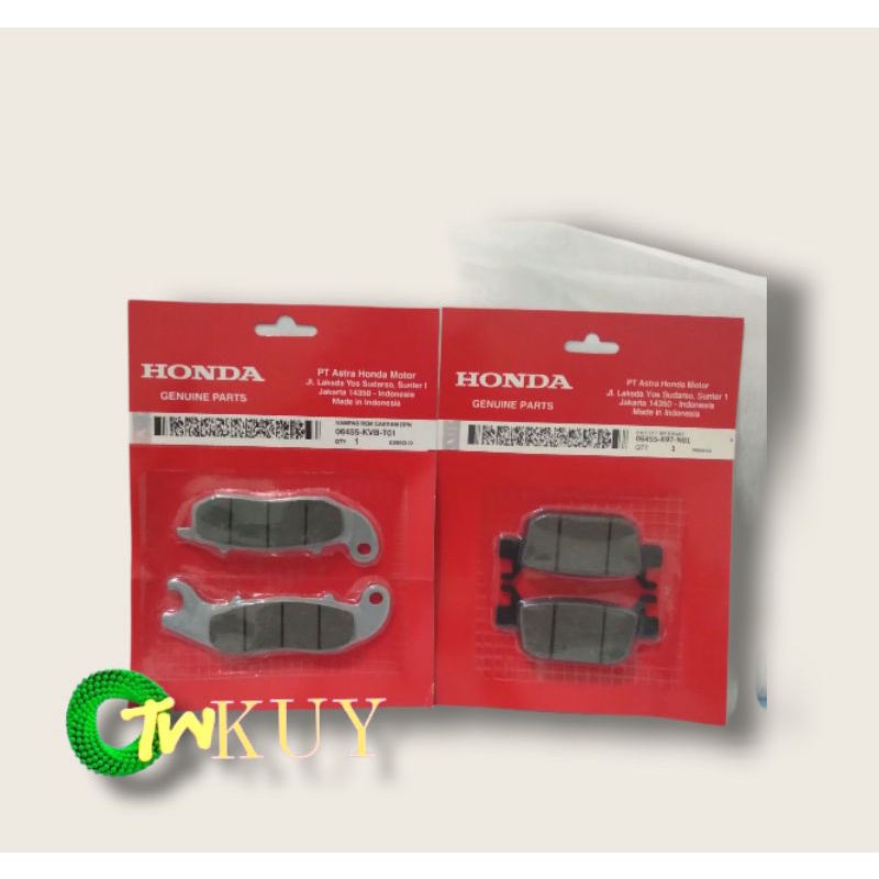 ชุดซับเบรค Dispad หน้าหลัง ADV 150 160 PCX 150 160 TYPE ABS STYLO 160 ABS