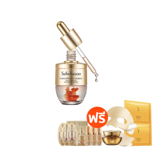 [โปรโมชั่น 4 ต.ค.65] SULWHASOO Concentrated Ginseng Rescue Ampoule 20g. โซลวาซู แอมพูล เซรั่มเข้มข้น ฟื้นบำรุงและปลอบประโลมผิวของคุณแบบเร่งด่วน เพิ่มความยืดหยุ่นให้ผิว ลดเลือนริ้วรอย ผิวกระชับ รูขุมขนกระชับ