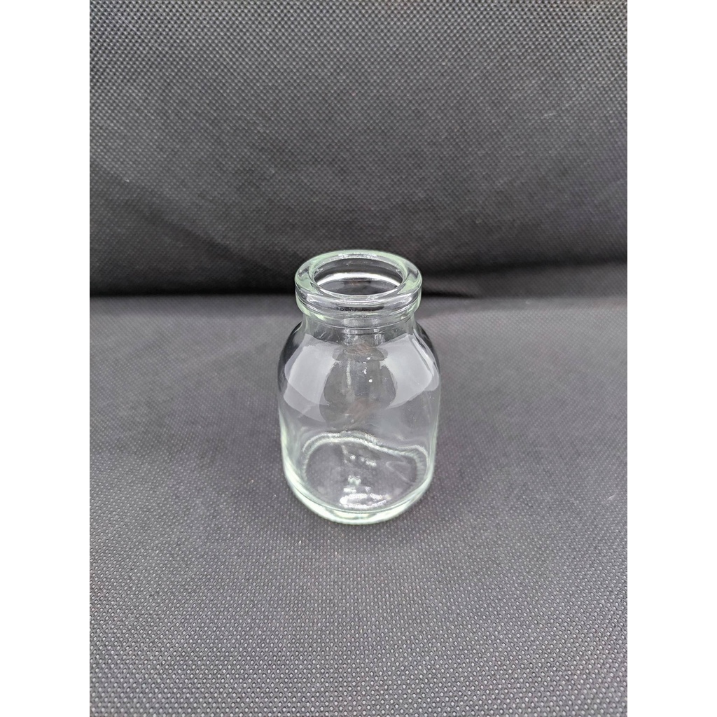 ขวดแก้วใส DIY 50 ml.สูง 8ซม. (เฉพาะขวด)