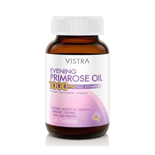 Vistra Evening Primrose Oil 1000 mg Plus Vitamin E (EPO)