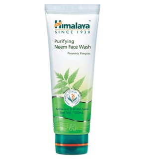 Himalaya Neem Face Wash 100 ml  หิมาลายาเจลล้างหน้าลดสิว ลดมัน