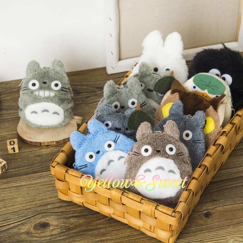 YellowSweet - กระเป๋าสตางค์ กระเป๋าใส่เหรียญ ลายการ์ตูน โทโทโร่ น่ารัก Coin bag Totoro