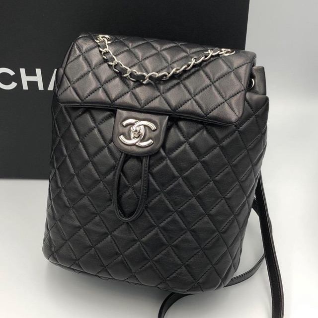 chanel lambskin backpack