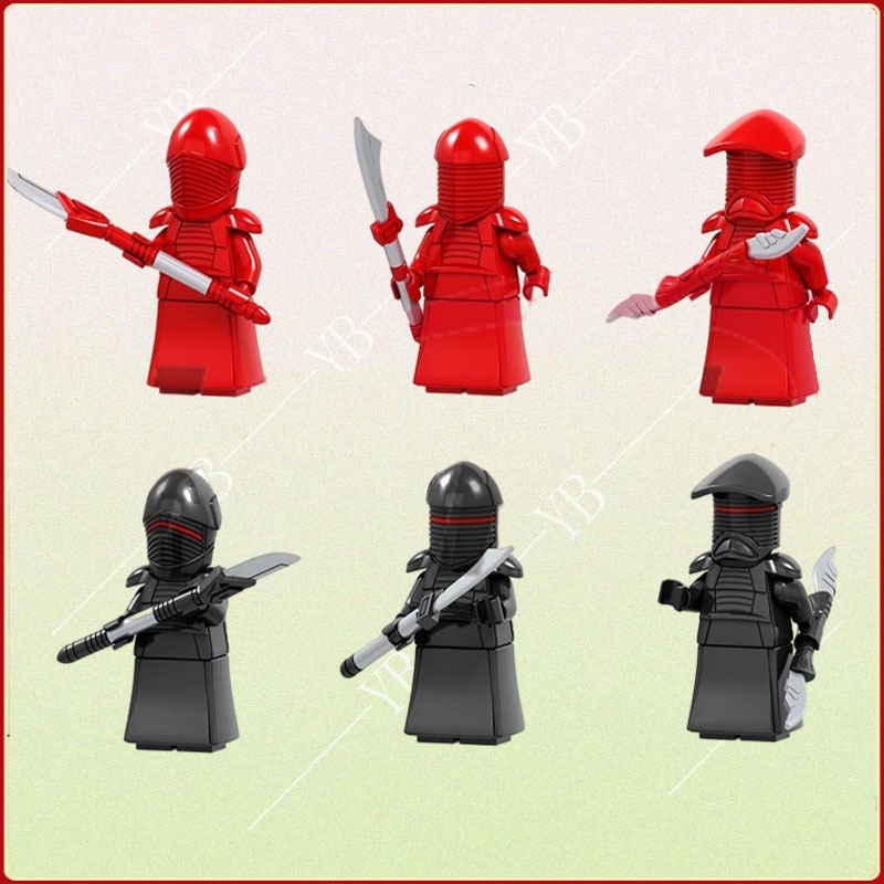 Star Wars Series Guards ประกอบ Minifigures star wars nano technic ของเล่นโมเดล
