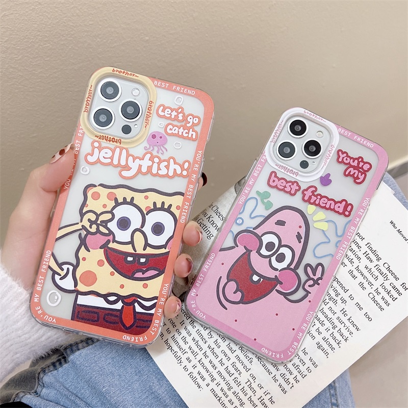 เคสโทรศัพท์มือถือ ลายการ์ตูน Spongebob Squarepants Potrik Star สําหรับ