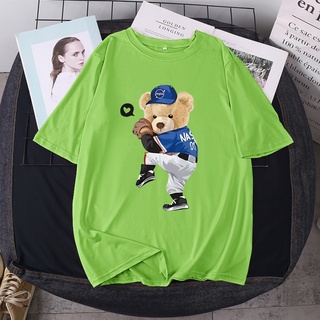 BK-492-SHORT เสื้อยืดแขนสั้นพร้อมส่ง 7สี ลายการ์ตูน ขายดีตามเทรนต์ ลายน่ารัก สีสันสดใส่น่ารัก ใส่ได้ทั้งหญิงและชาย