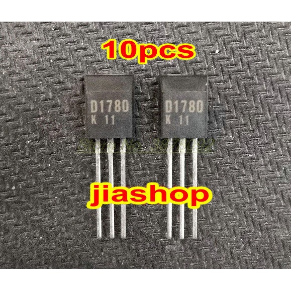 10pcs 2SD1780 TO-92 D1780 TO-260VAR NPN ซิลิคอนทรานซิสเตอร์คอมพิวเตอร์รถยนต์ทรานซิสเตอร์ใหม่และ