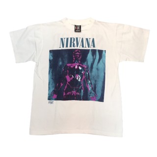 เสื้อยืดวงวินเทจ Nirvana Sliver 90’ งานสวยมาก L / XL