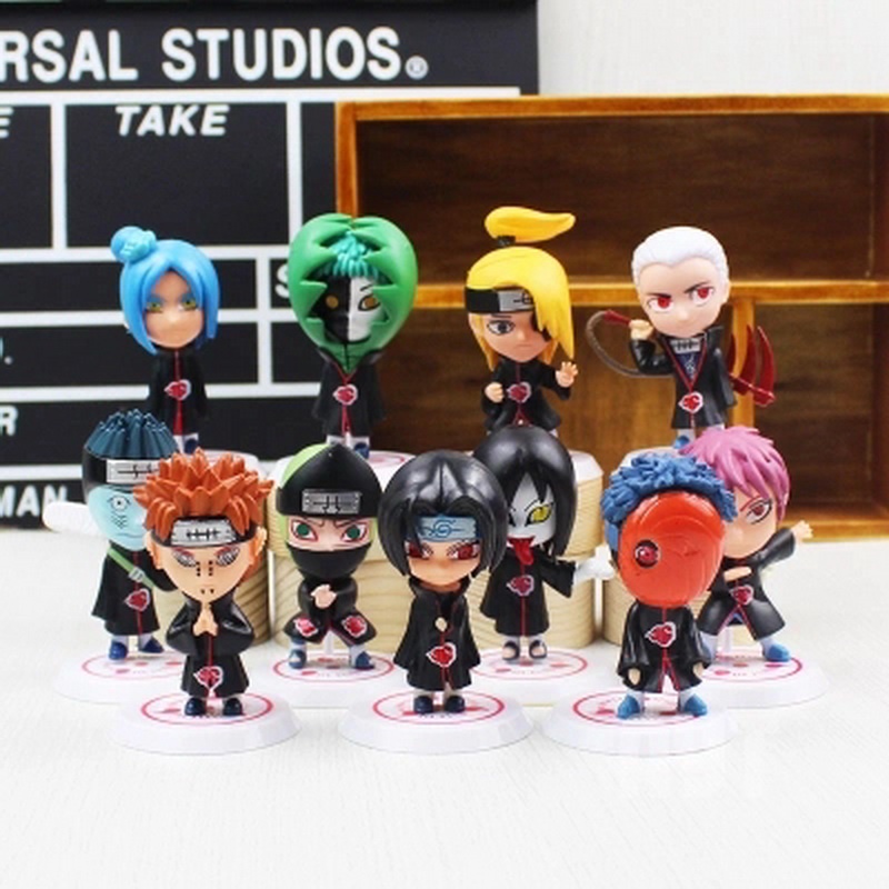 naruto naruto ขนาด 7cm 11 pvc action figure น่ารักมาก สินค้าพร้อมส่ง