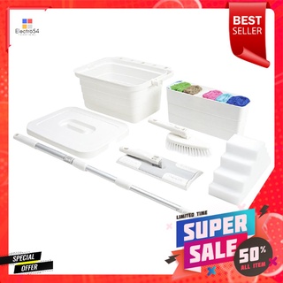 ชุดอุปกรณ์ทำความสะอาด ACCO SOCHI 19 PCS สีขาวCLEANING SET ACCO SOCHI 19 PCS WHITE