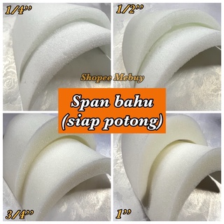 Span bahu siap potong [sepasang] [1/4 นิ้ว, 1/2 นิ้ว, 3/4 นิ้ว, 1 นิ้ว] แผ่นรองไหล่