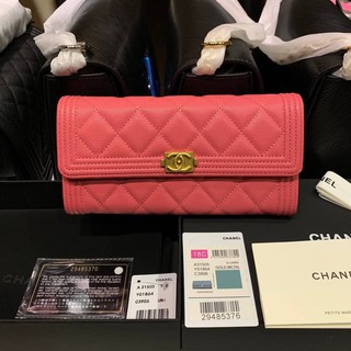 Chanel wallet Grade vip Size 19 cm  อปก.fullboxset