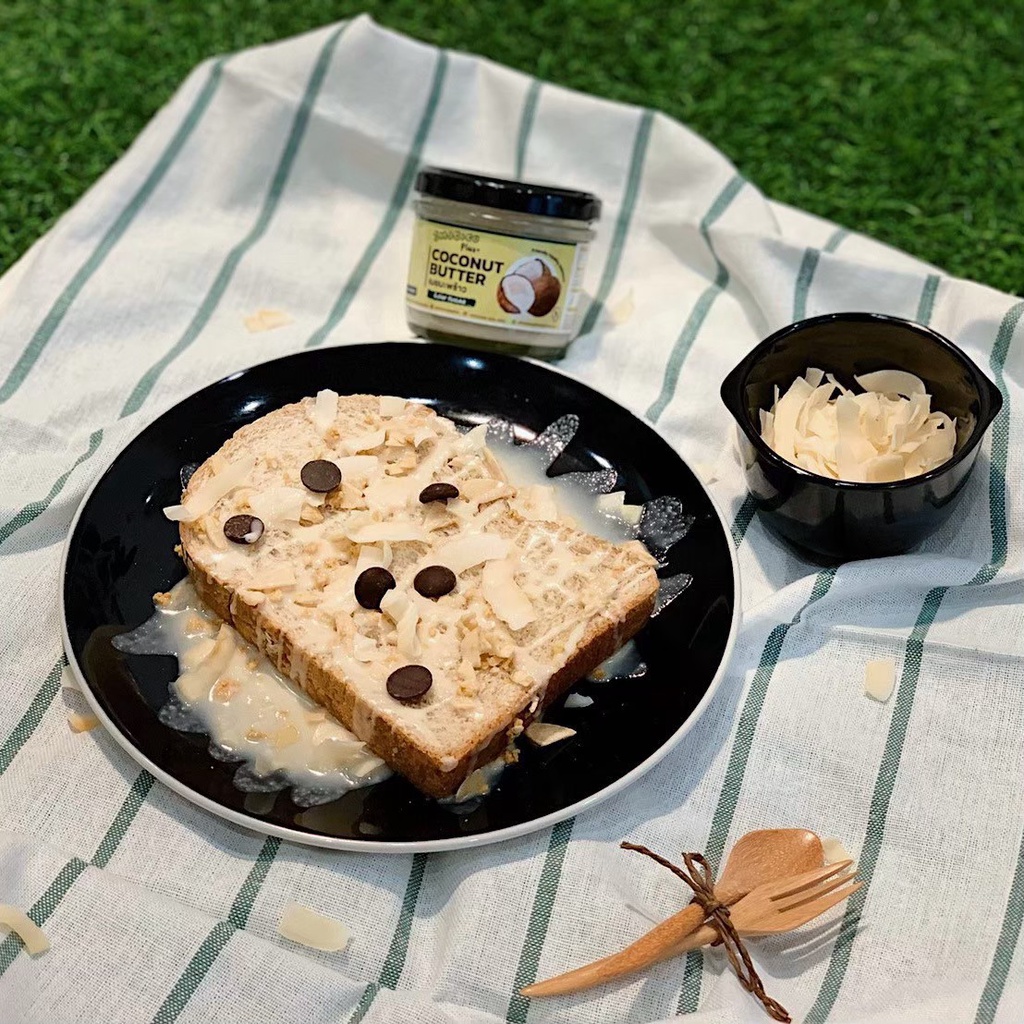 เนยมะพร้าว สูตร Low Sugar หวานน้อย Vegan น้ำตาลน้อย ไฟเบอร์สูง ไม่มีคอเลสเตอรอล สายคลีน หวานน้อย - รูปที่ 6