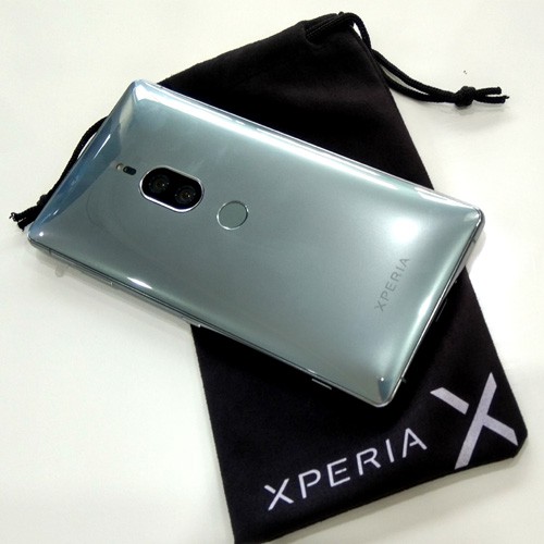 ถุงผ้าใส่มือถือ Sony Xperia แบบมีหูรูด ( สีดำ ) #4