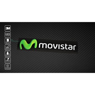 สติ๊กเกอร์ติดรถ Sticker Movistar 085