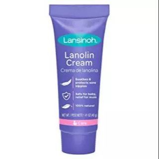 🇺🇸ครีมทาหัวนม ป้องกันหัวนมแตก Lansinoh ของแท้ Organic Nipple Cream