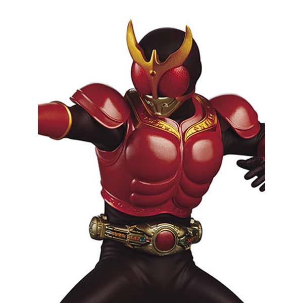 A Banpresto Hero's Brave Statue Figure Kamen Rider Kuuga Mighty Form Ver