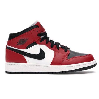 Nike Jordan 1 Mid Chicago Black Toe (GS)