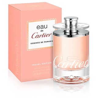 น้ำหอมแท้100% Cartier Eau De Essence De Paradis Travel Edition EDT 100ml กล่องซีล original Authentic