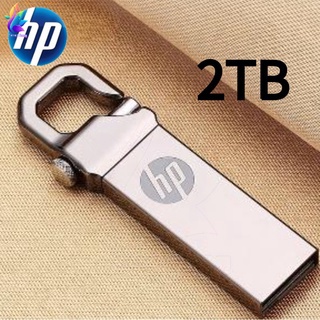 【พร้อมส่ง】แฟลชไดรฟ์ โลหะ ความเร็วสูง กันน้ํา HP 3.0 2TB