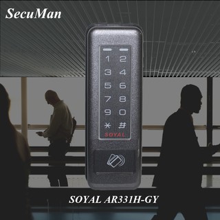 SOYAL AR331H-GY(เครื่องทาบบัตร)Secuman