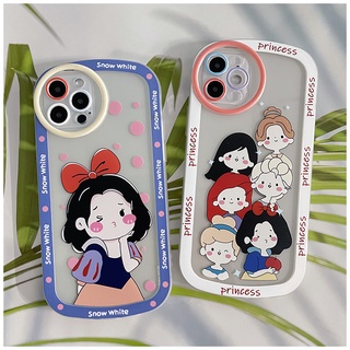 FOR IPHONE 6 6S 7 8 14 PLUS X XS XR 11 12 13 MINI MAX PRO princess oval soft case